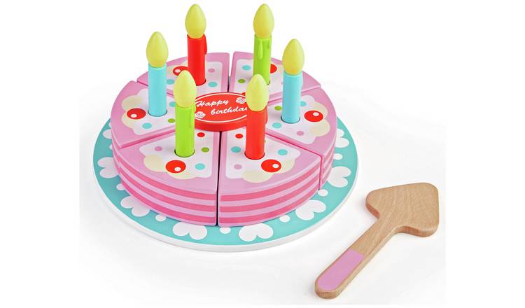 Buy Chad Valley Wooden Birthday Cake Role play toys Argos