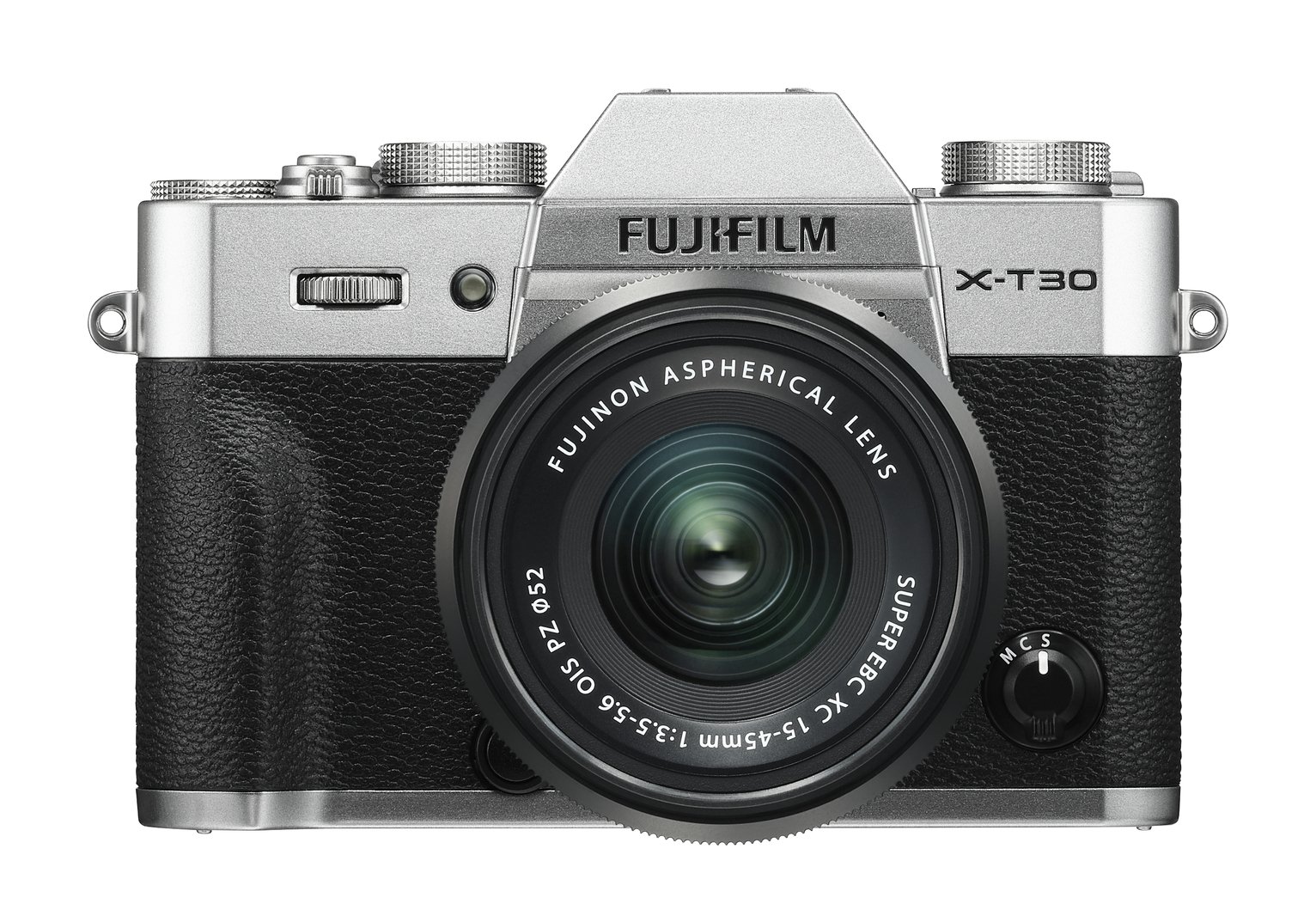 Fujifilm X-T30 Digital Camera with 15-45mm Lens - Silver