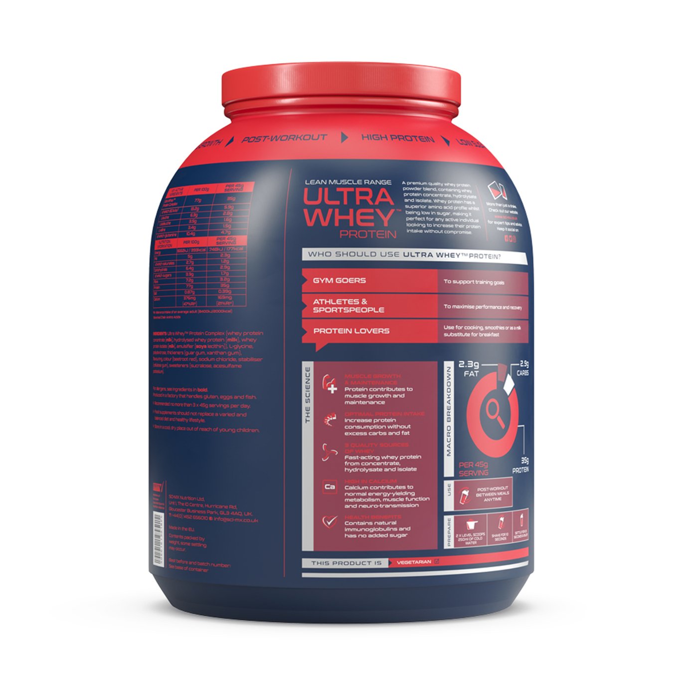 SCI-MX Strawberry Ultra Whey Review