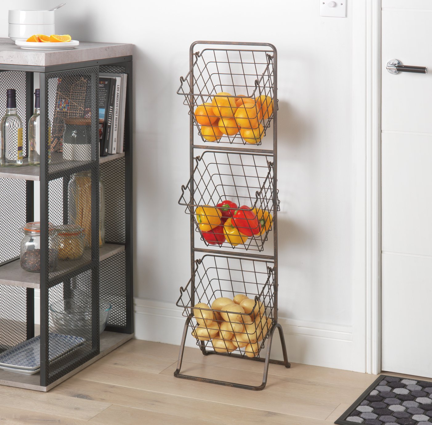 Argos Home 3 Tier Antique Finish Vegetable Stand Review