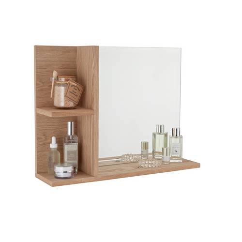 Buy Argos Home Inhabit Wall Mirror with Shelves | Bathroom ...