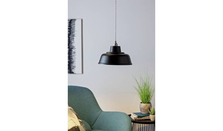 Industrial pendant store shade