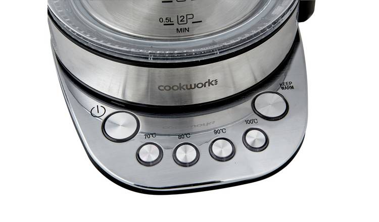 Kettle control deals temperature