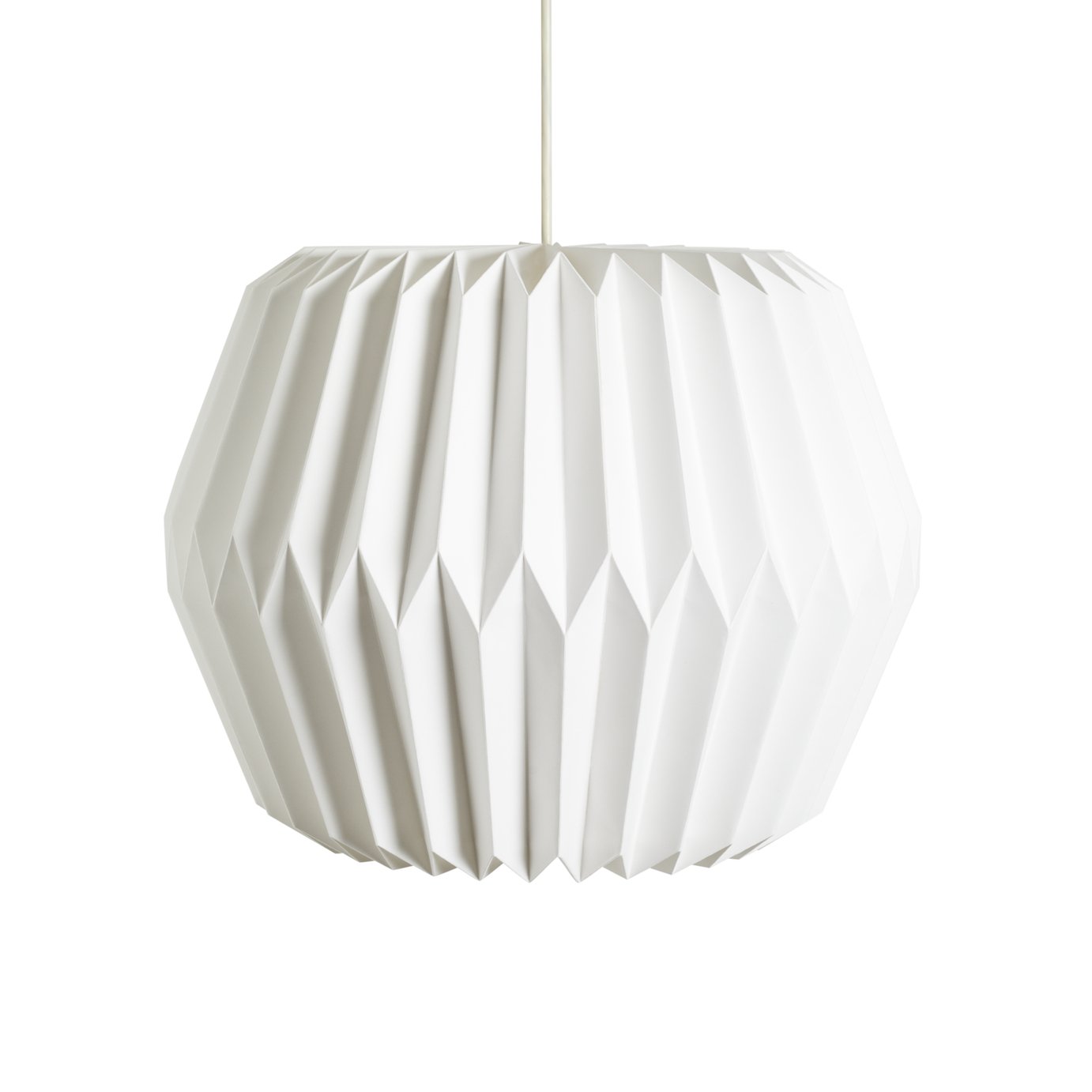 Argos Home Paper Shade - White