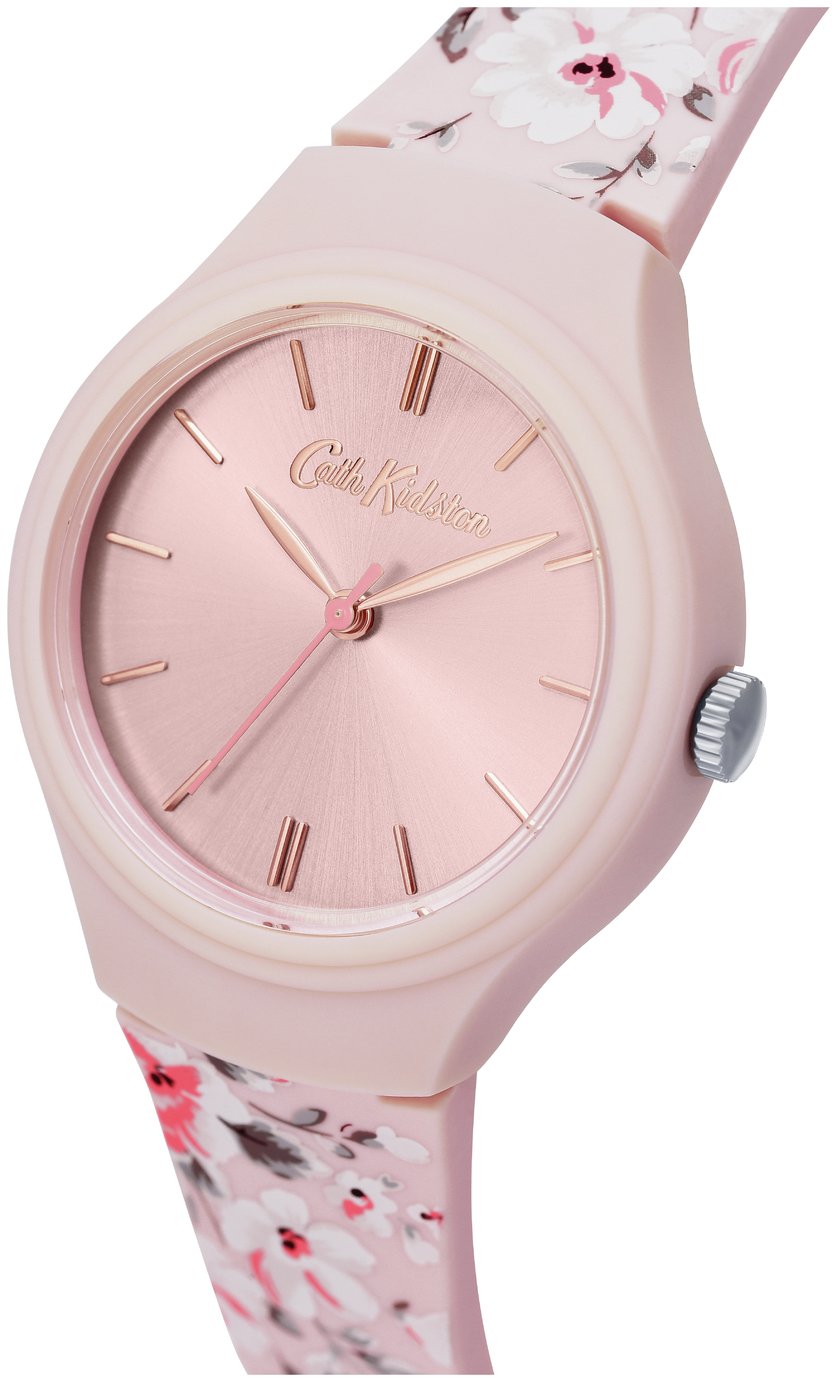 Cath Kidston Light Pink Floral Silicone Strap Watch Review