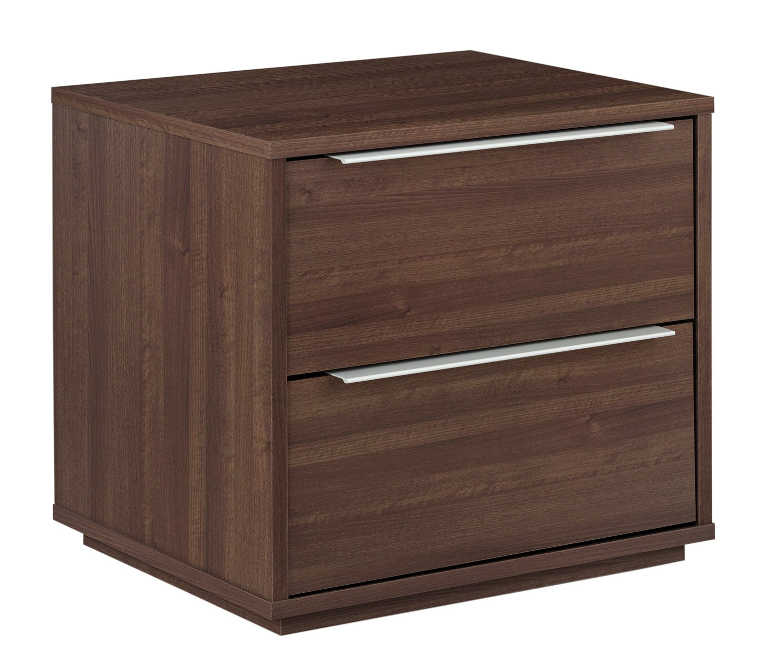 Argos Home Holsted 2 Bedside Tables Set - Walnut Effect