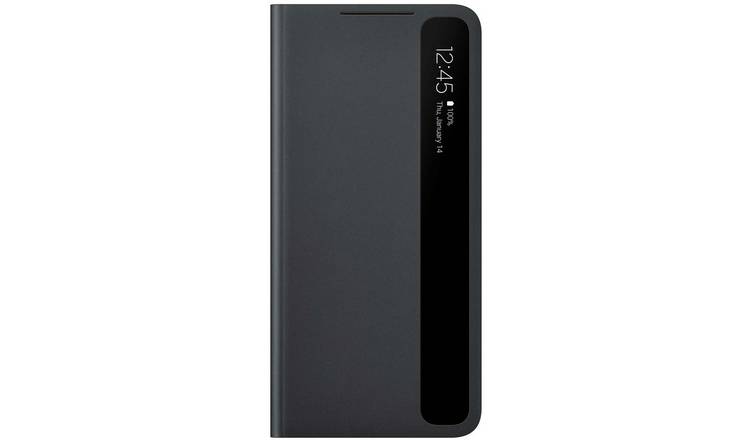 Samsung S21+ Clear View Cover - Black