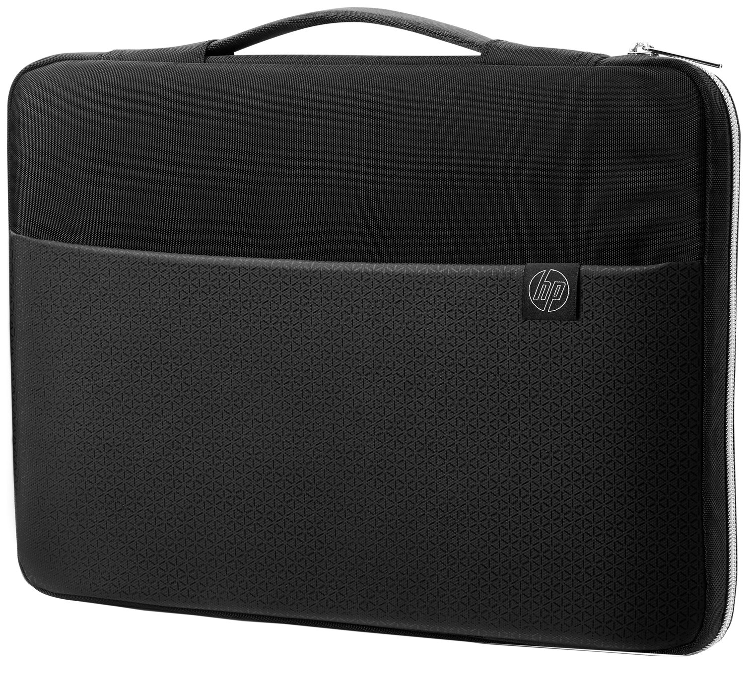 HP 14 Inch Laptop Sleeve - Black and Silver