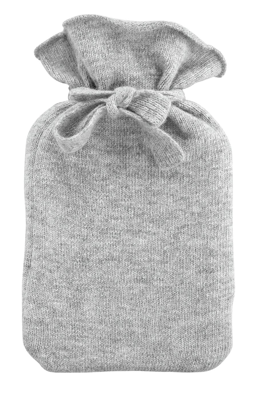 Tranquil Retreat Knitted Hot Water Bottle - Grey