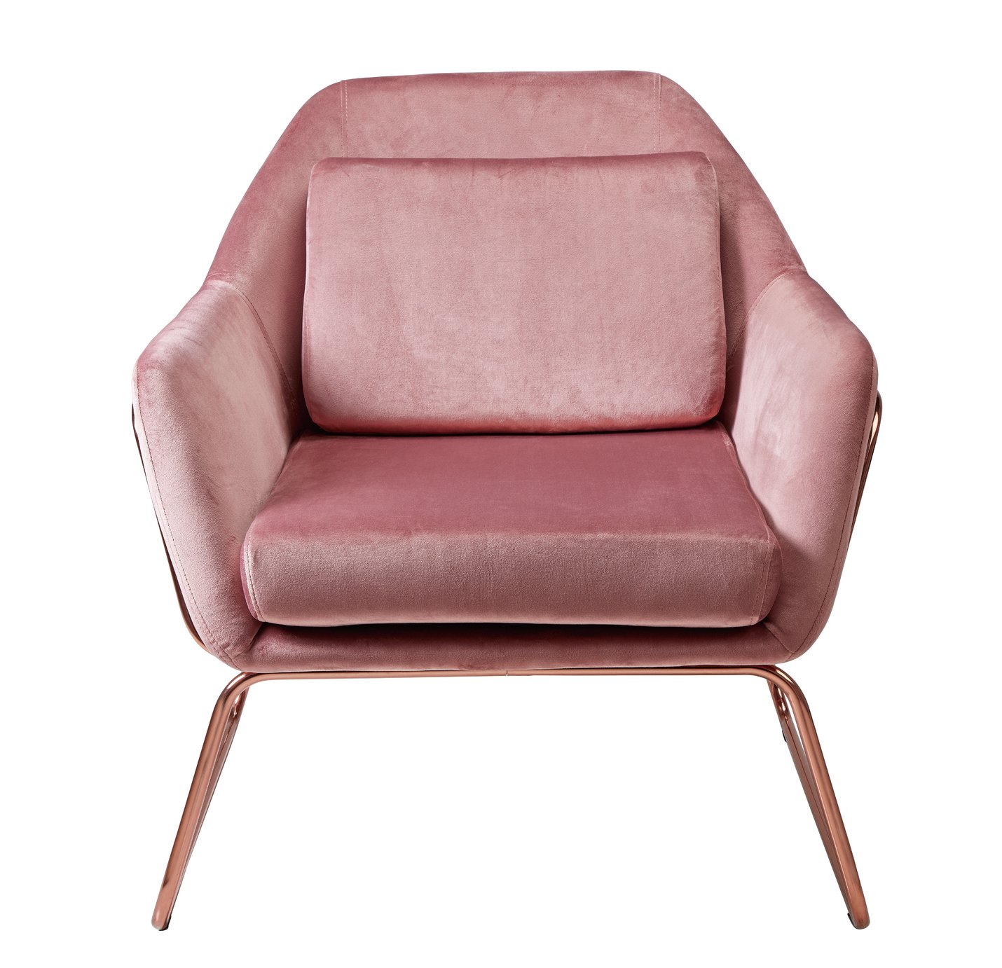 Pink Velvet Accent Chair Uk