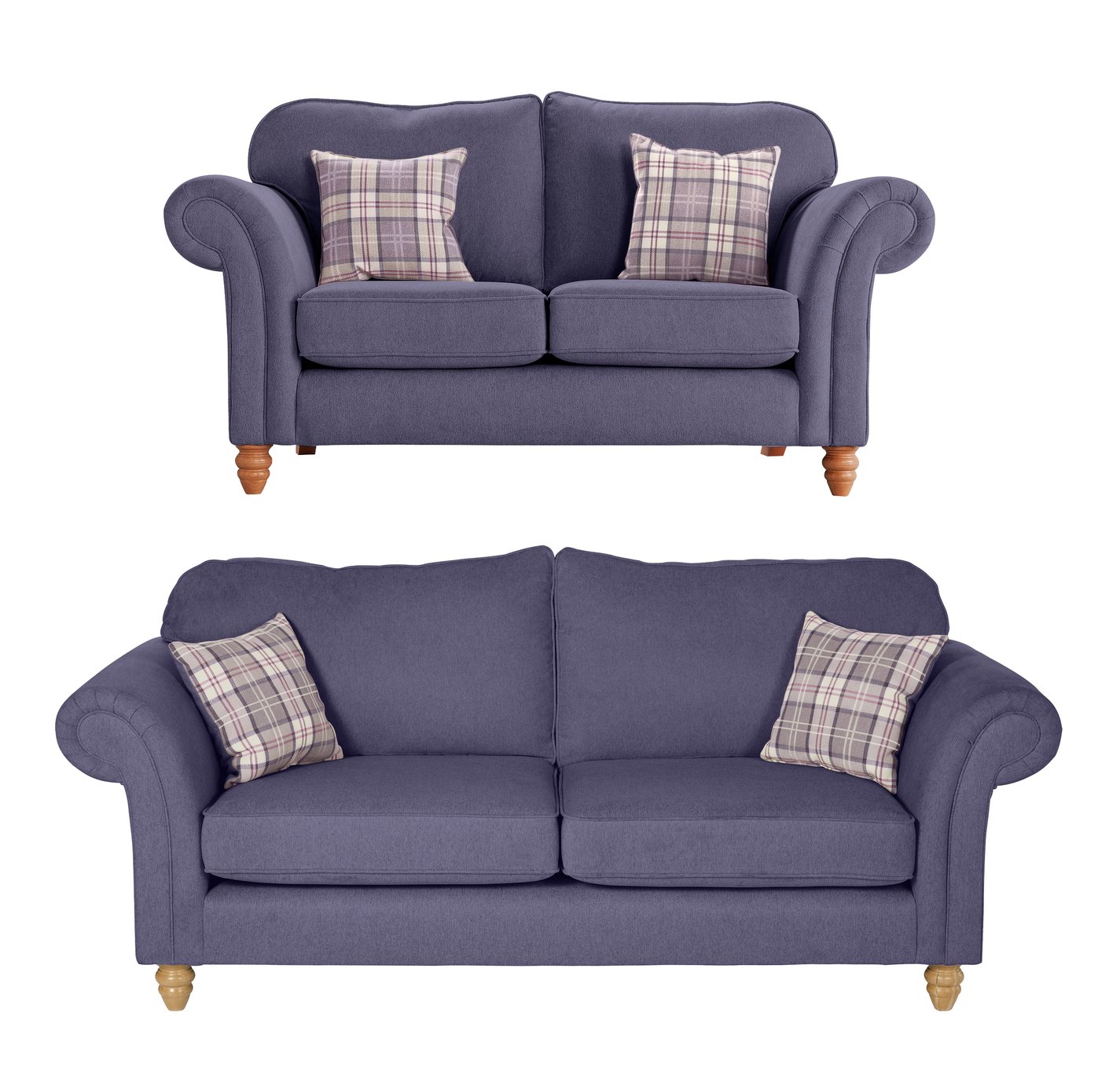 Argos Home Windsor 2 Seater & 3 Seater Sofas - Lilac