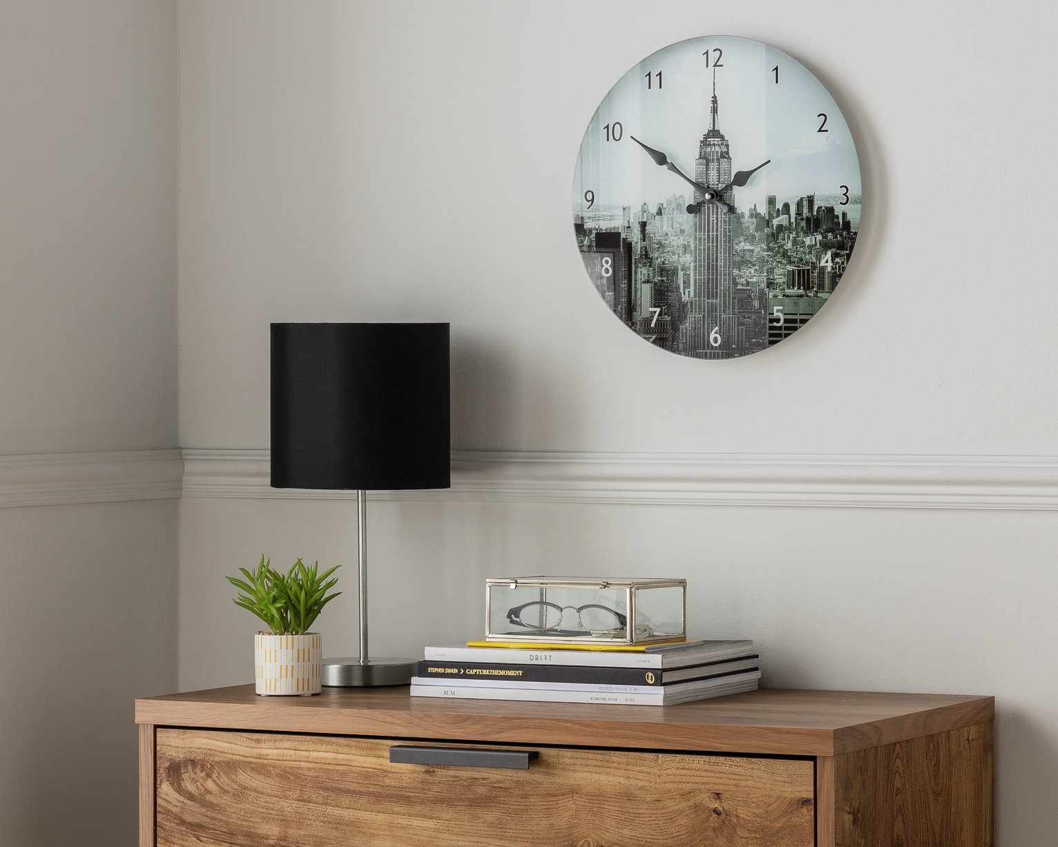 Argos Home New York Skyline Glass Clock Reviews Updated April 2023