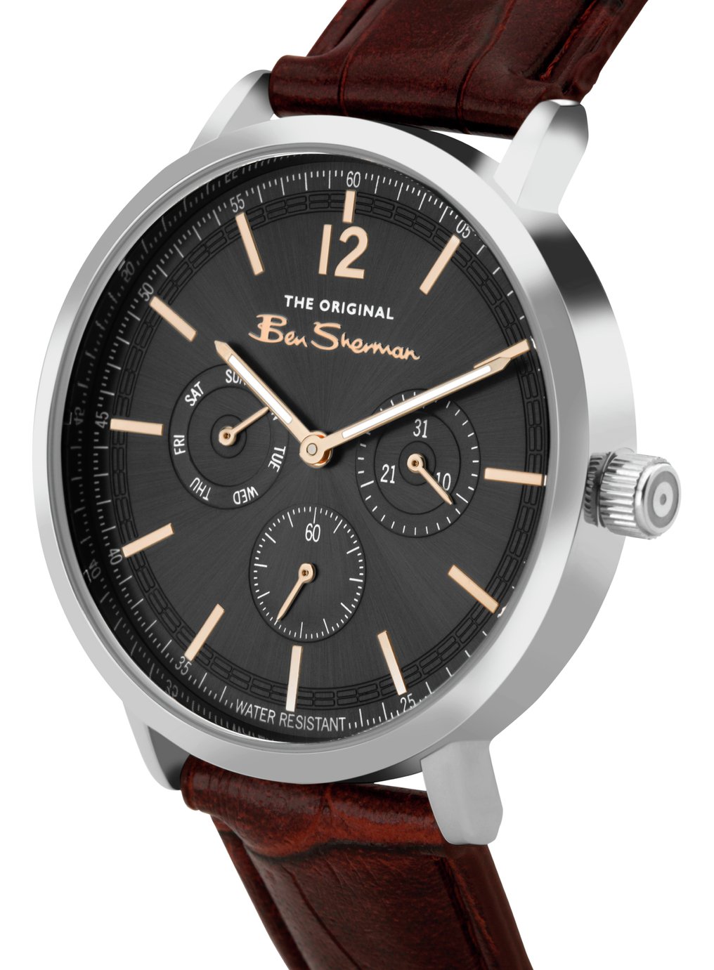 Ben Sherman Men's Brown Faux Leather Strap Watch Review