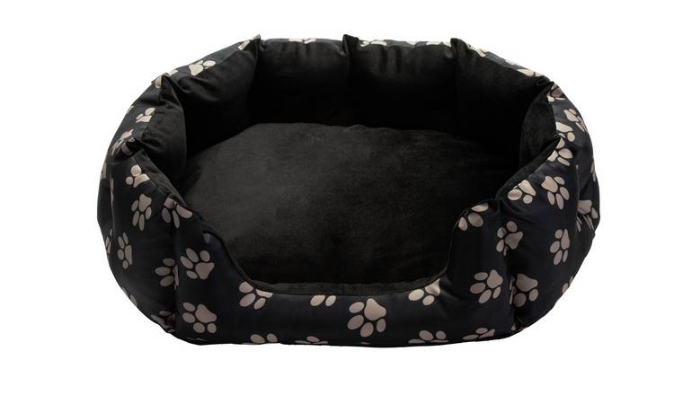 Paw print 2025 dog bed