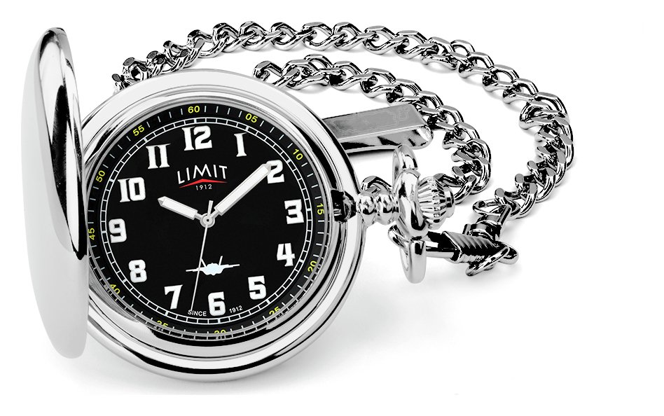 mens black pocket watch