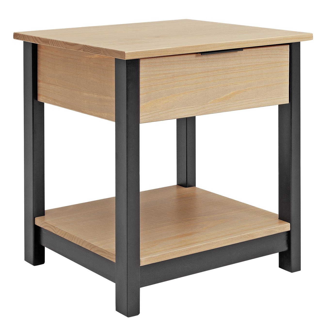 Argos Home Industrial Pine End Table Review