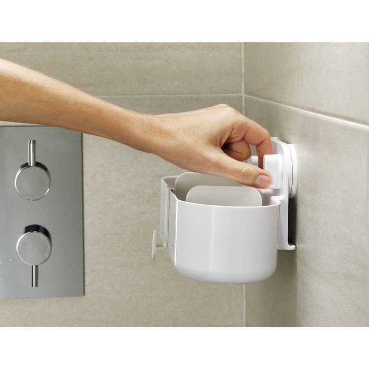 Buy Joseph Joseph Duo Large Shower Caddy White Bath and shower storage Habitat