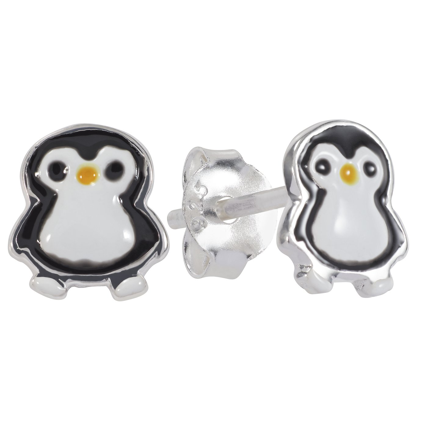 Revere Sterling Silver Enamel Penguin Stud Earrings Review