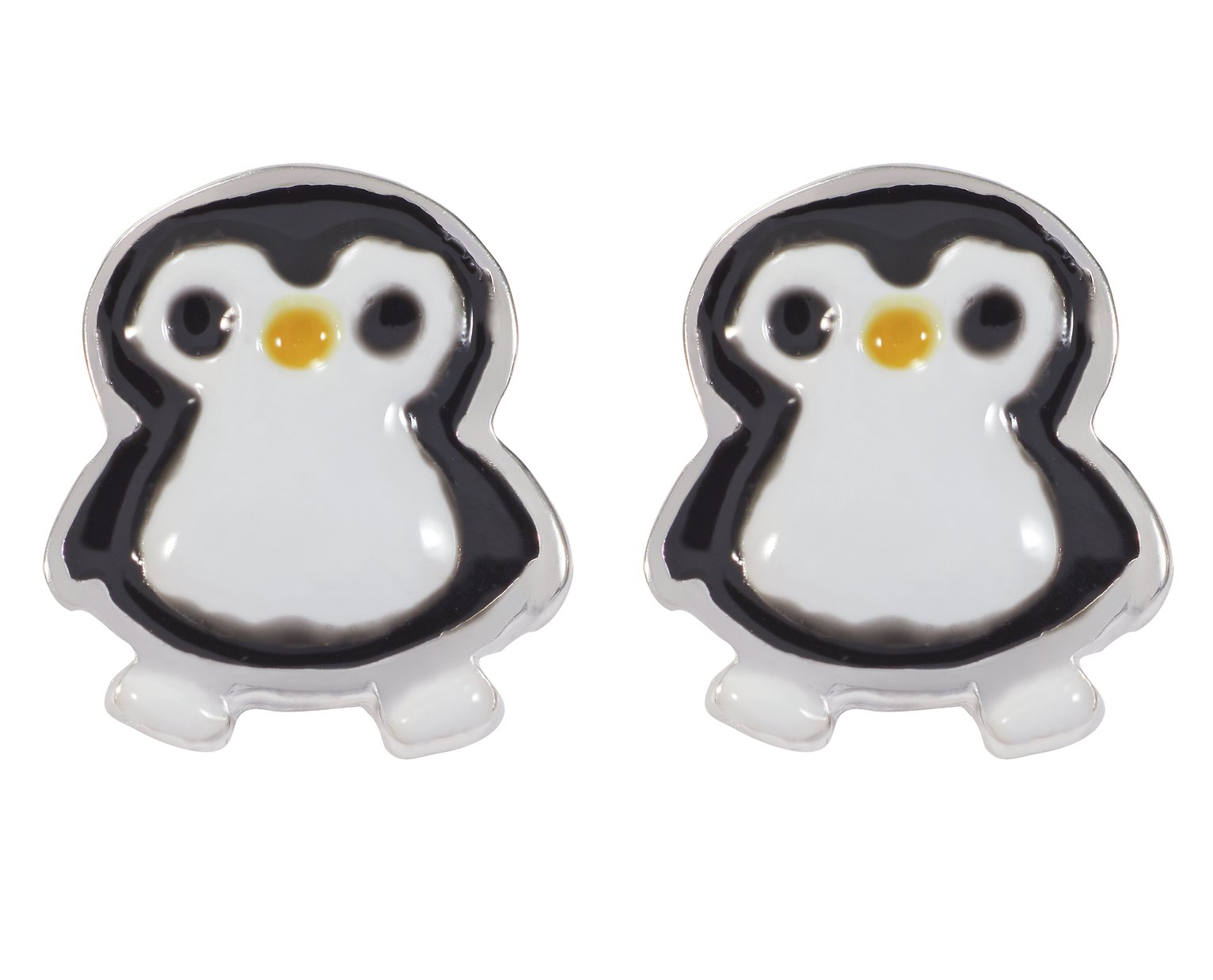 Revere Sterling Silver Enamel Penguin Stud Earrings Review