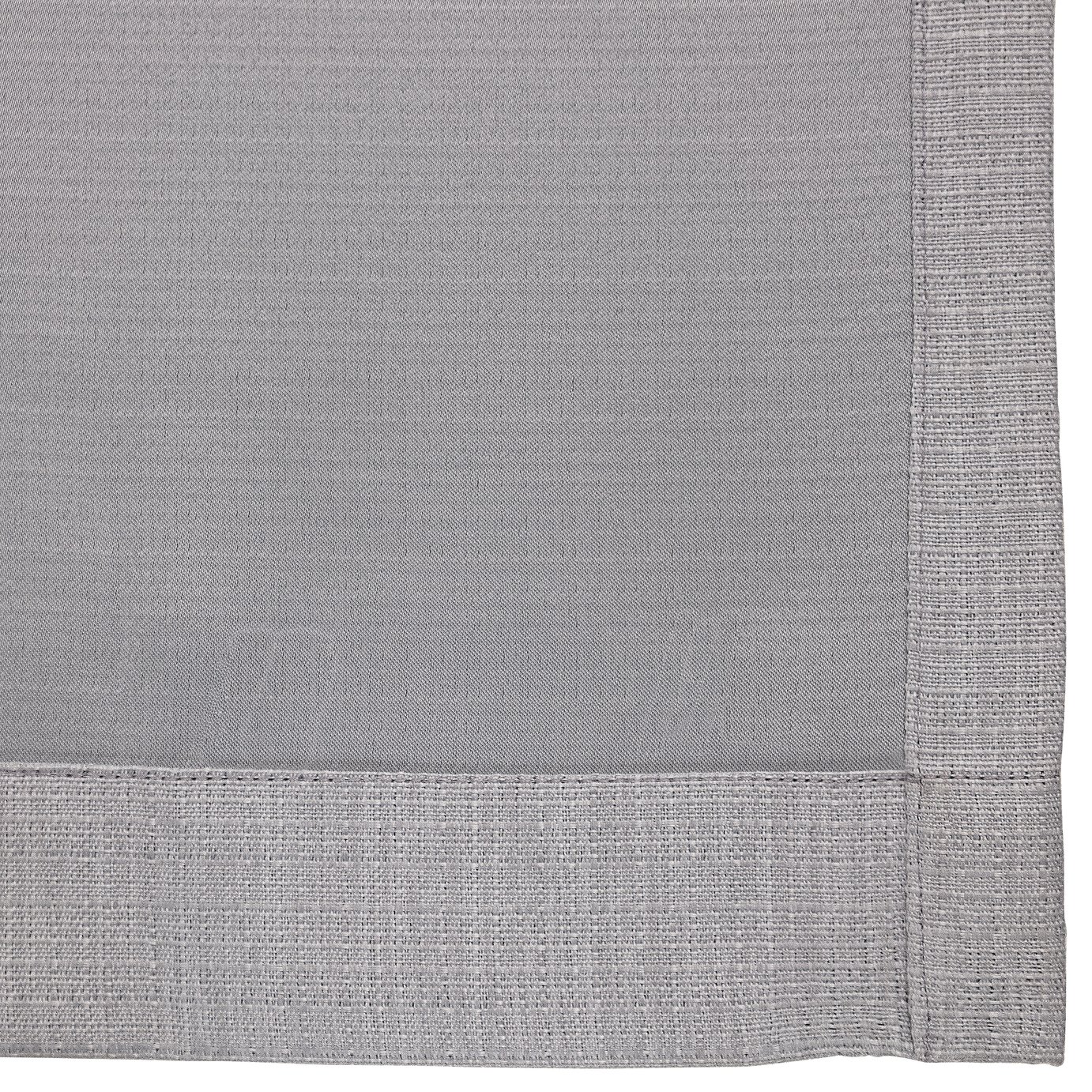 Argos Home Linen Look Eyelet Curtains - Grey