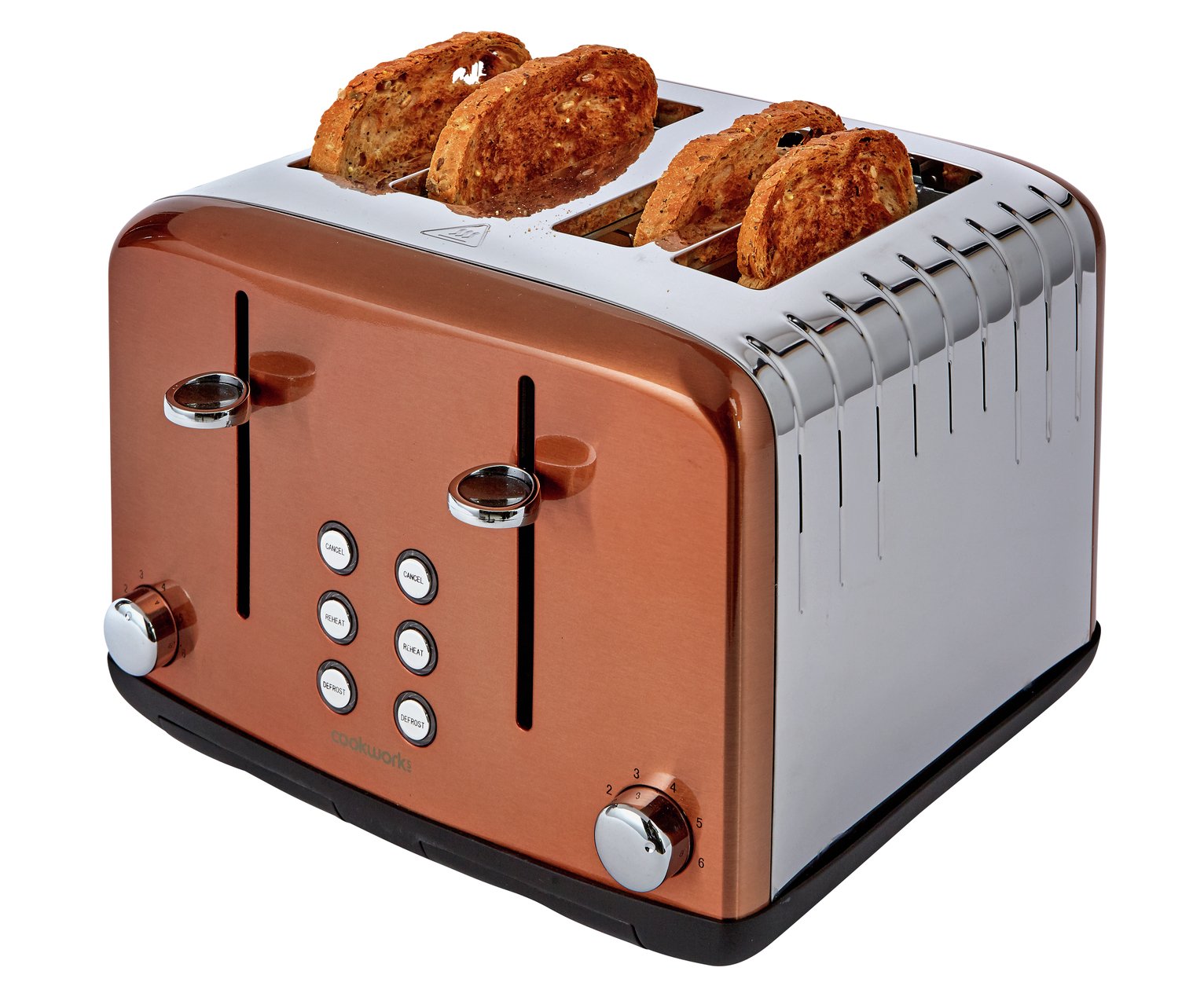 Cookworks Pyramid 4 Slice Toaster Review