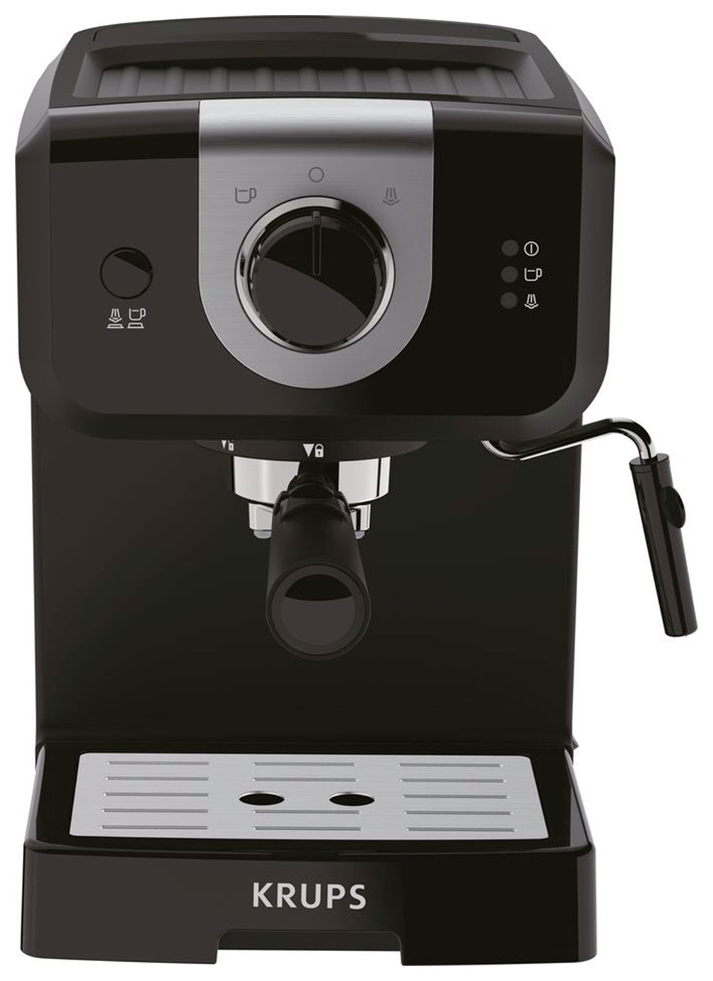 Krups Opio XP320840 Pump Espresso Coffee Machine – Black