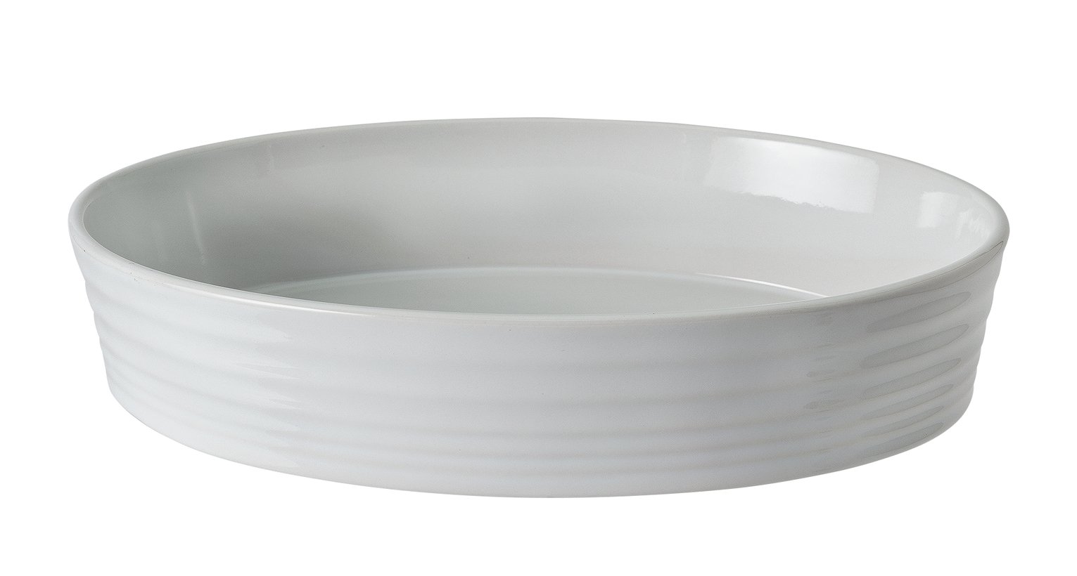 Argos Home Oval Roaster - White