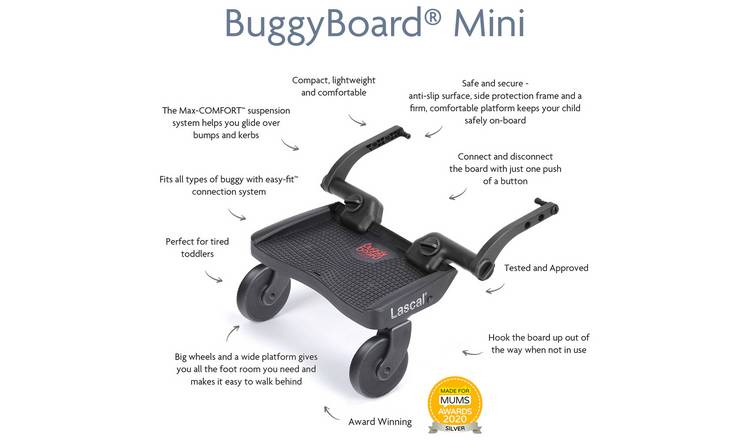 Universal buggy cheap board argos