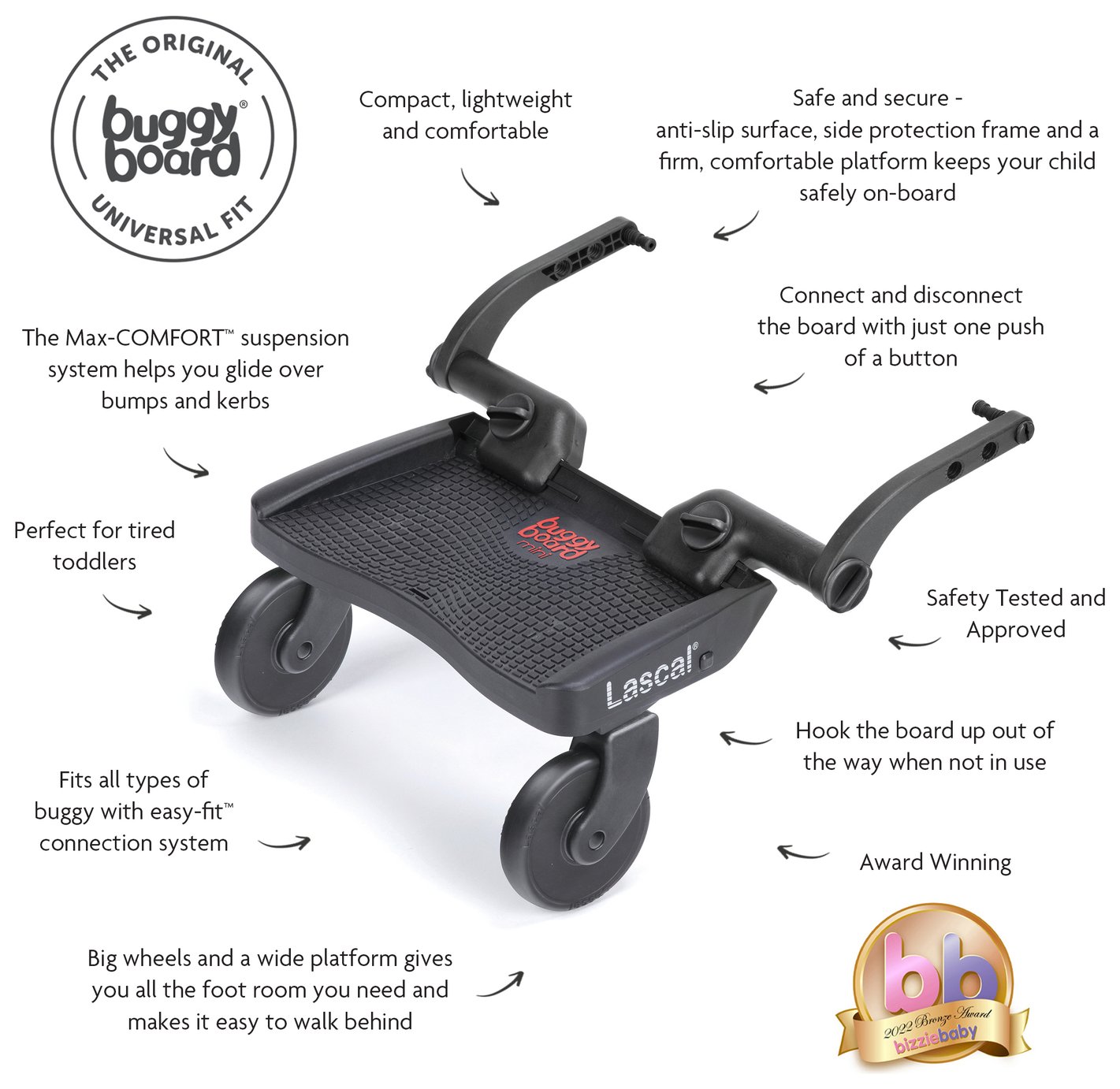 lascal buggy board argos