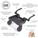 Lascal buggy board outlet argos