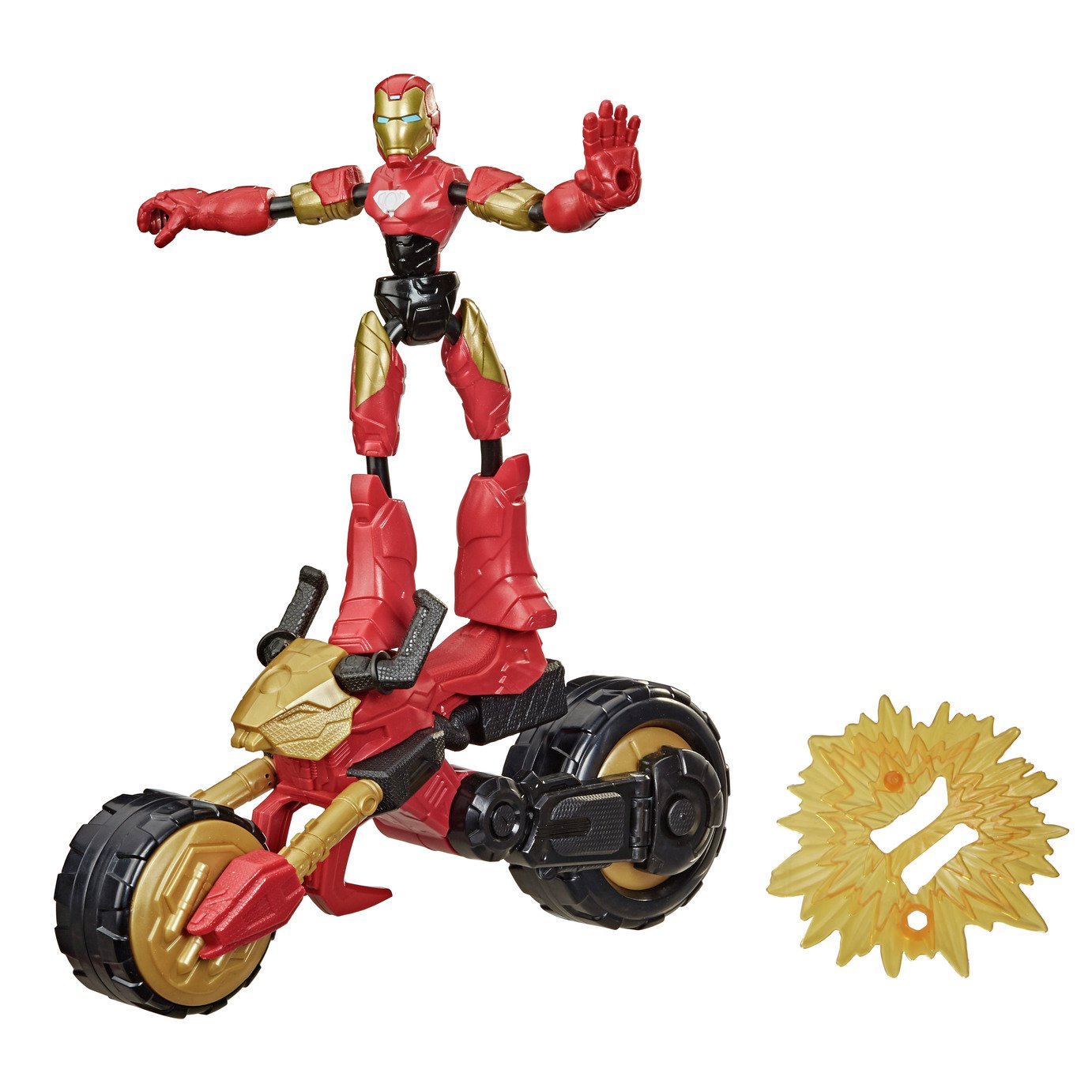 Marvel Bend \u0026 Flex, Flex Rider Iron Man 