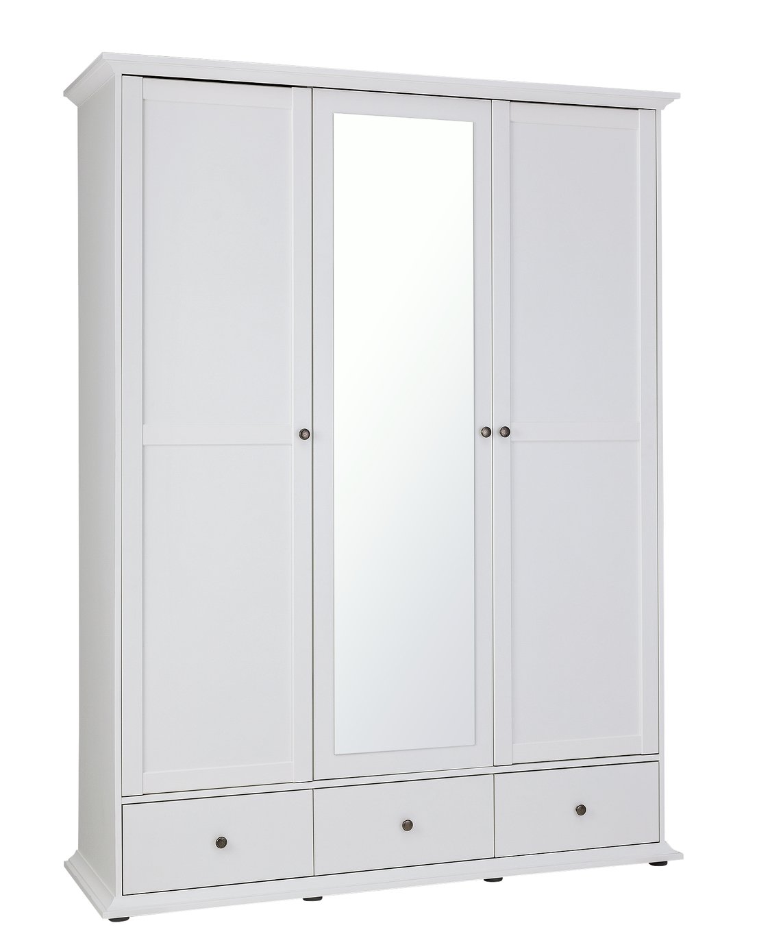 Argos Home Heathland 3 Door 3 Drawer Mirror Wardrobe Review