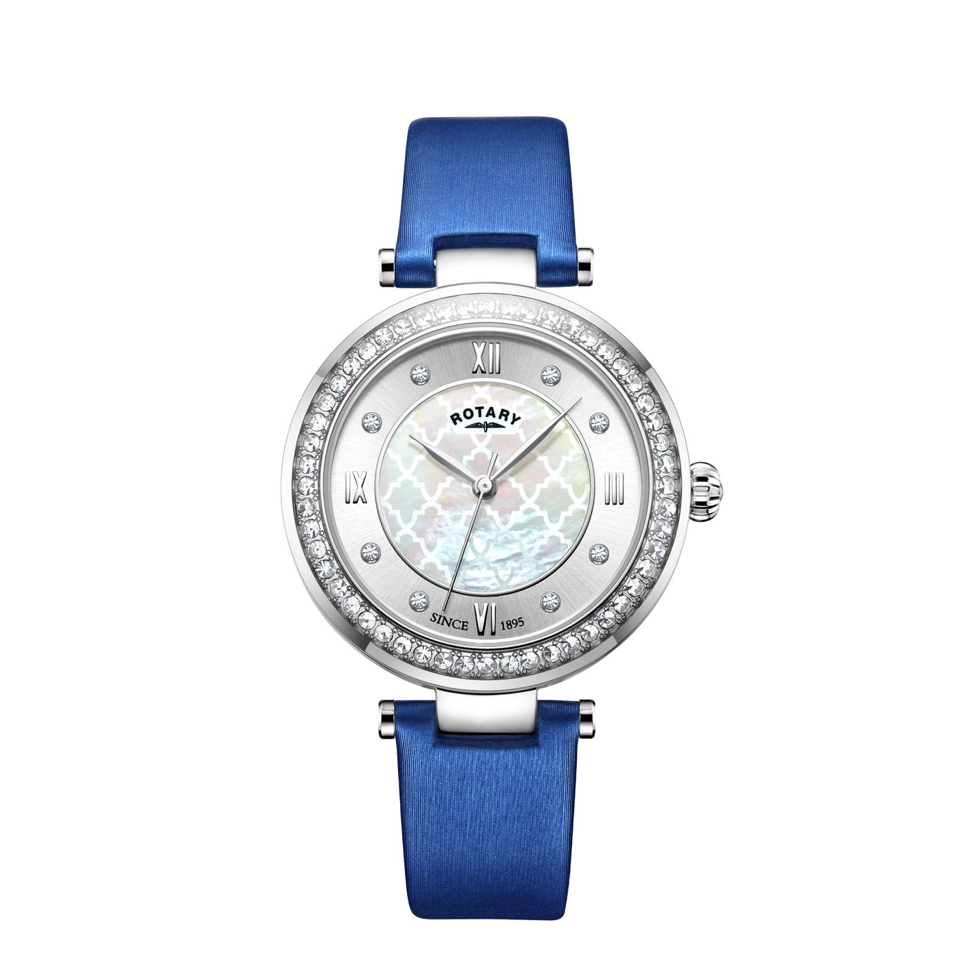 Rotary Ladies Royal Blue Satin Strap Watch Review