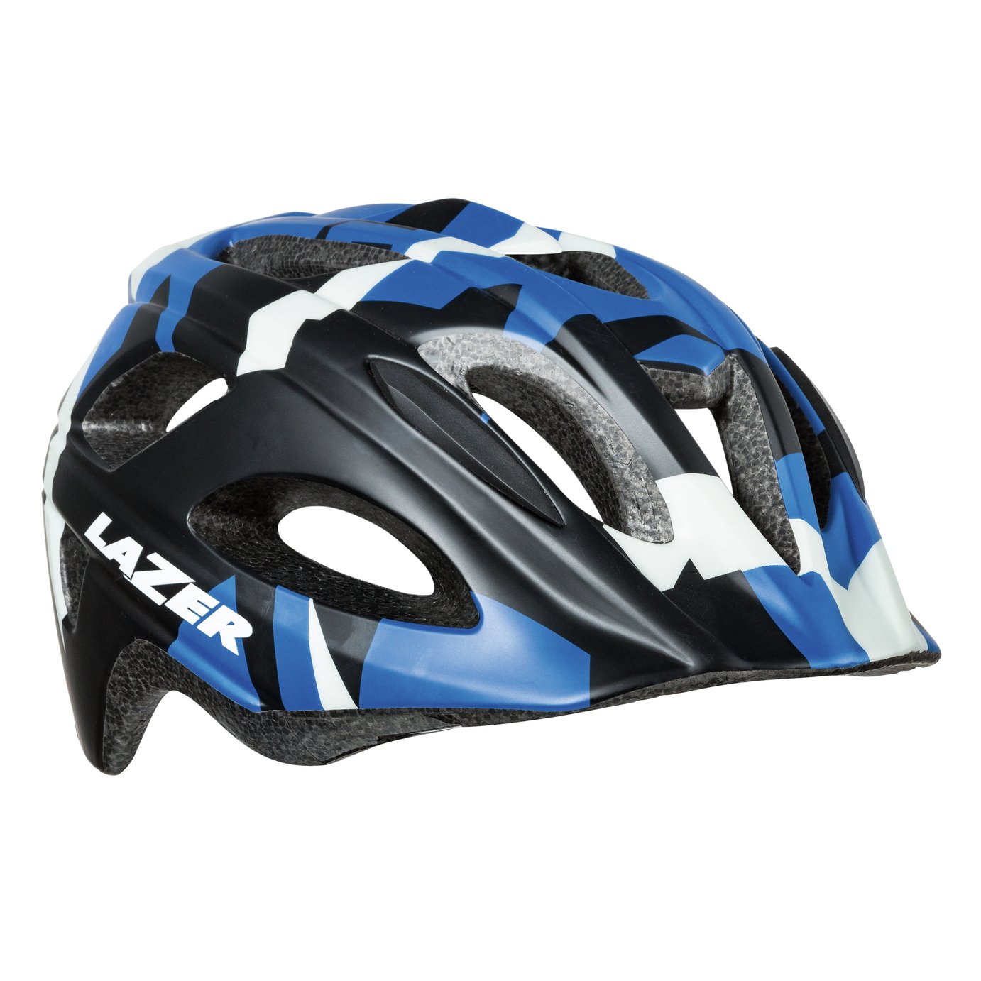 blue kids helmet