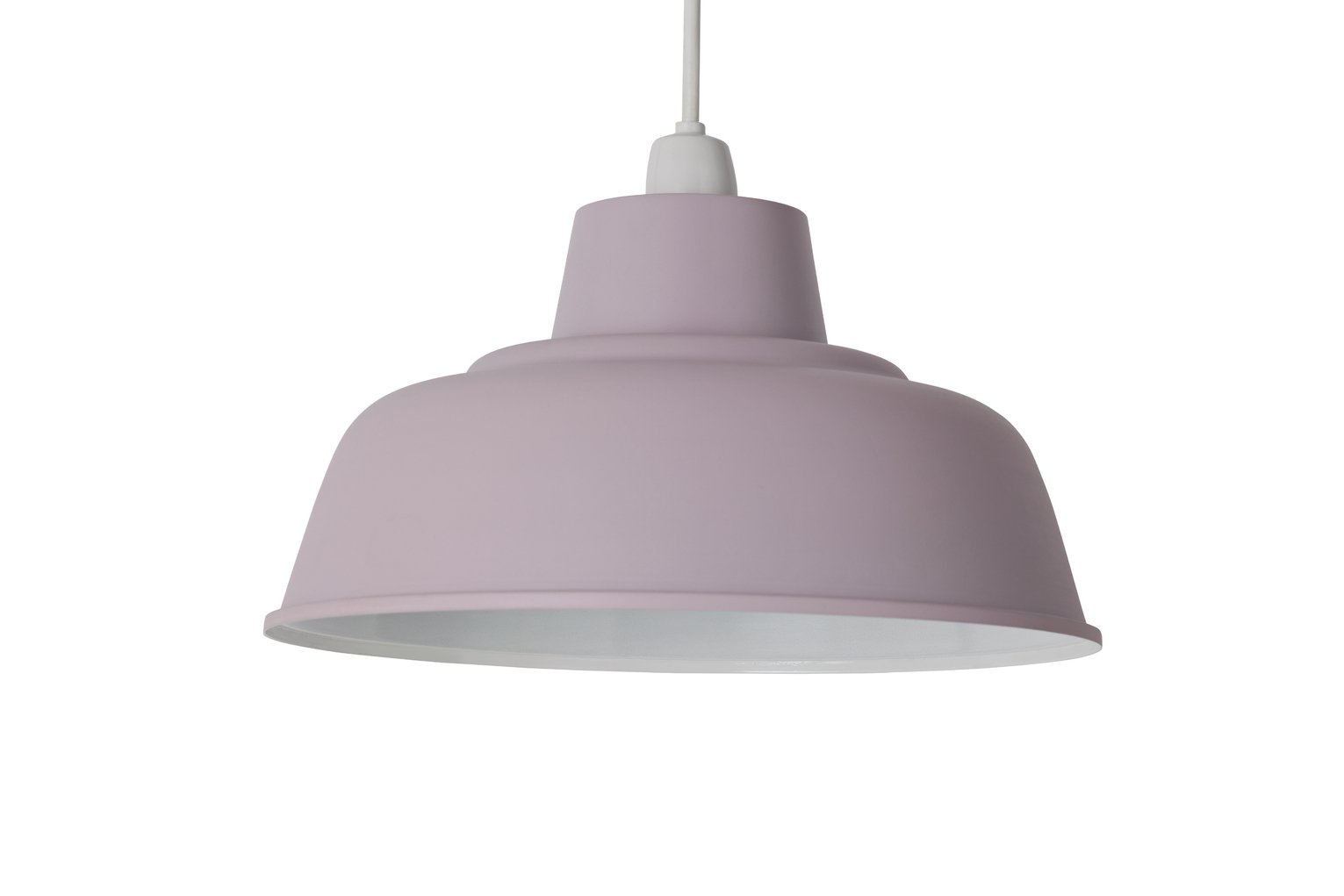 Argos Home Metal Shade - Blush Pink