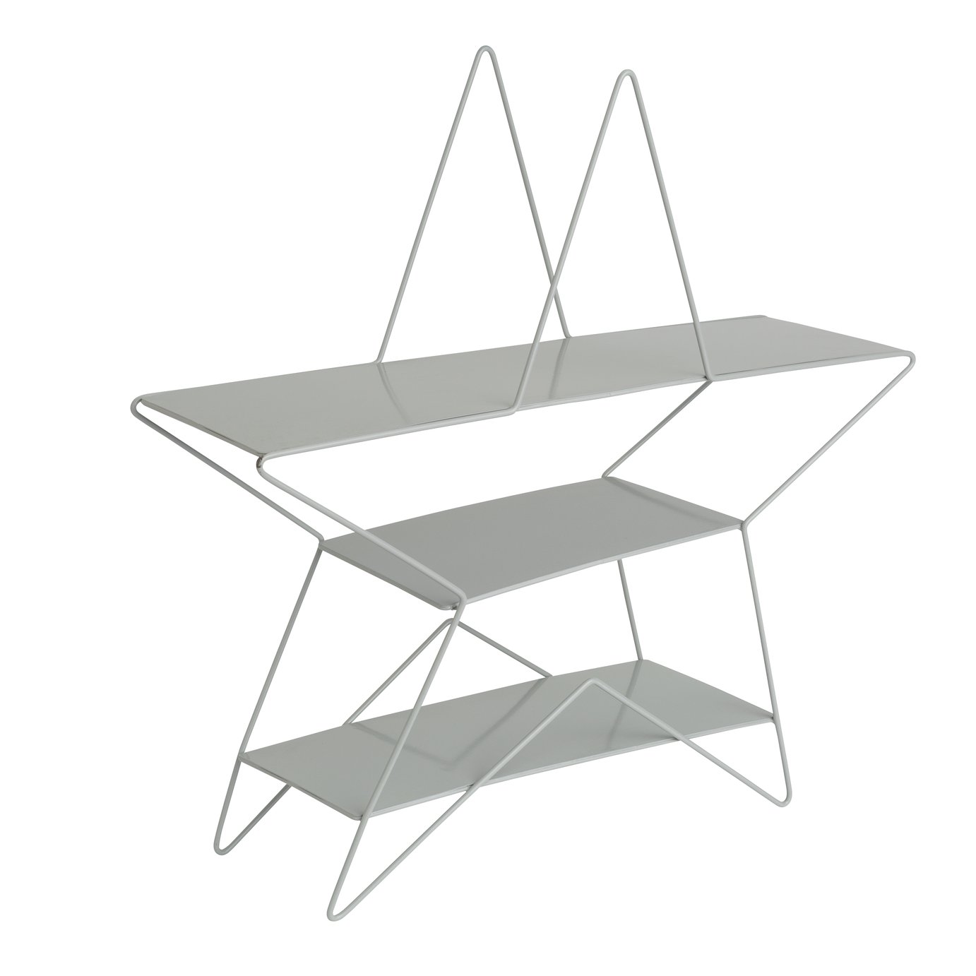 Argos Home Display Star Shelf - Grey