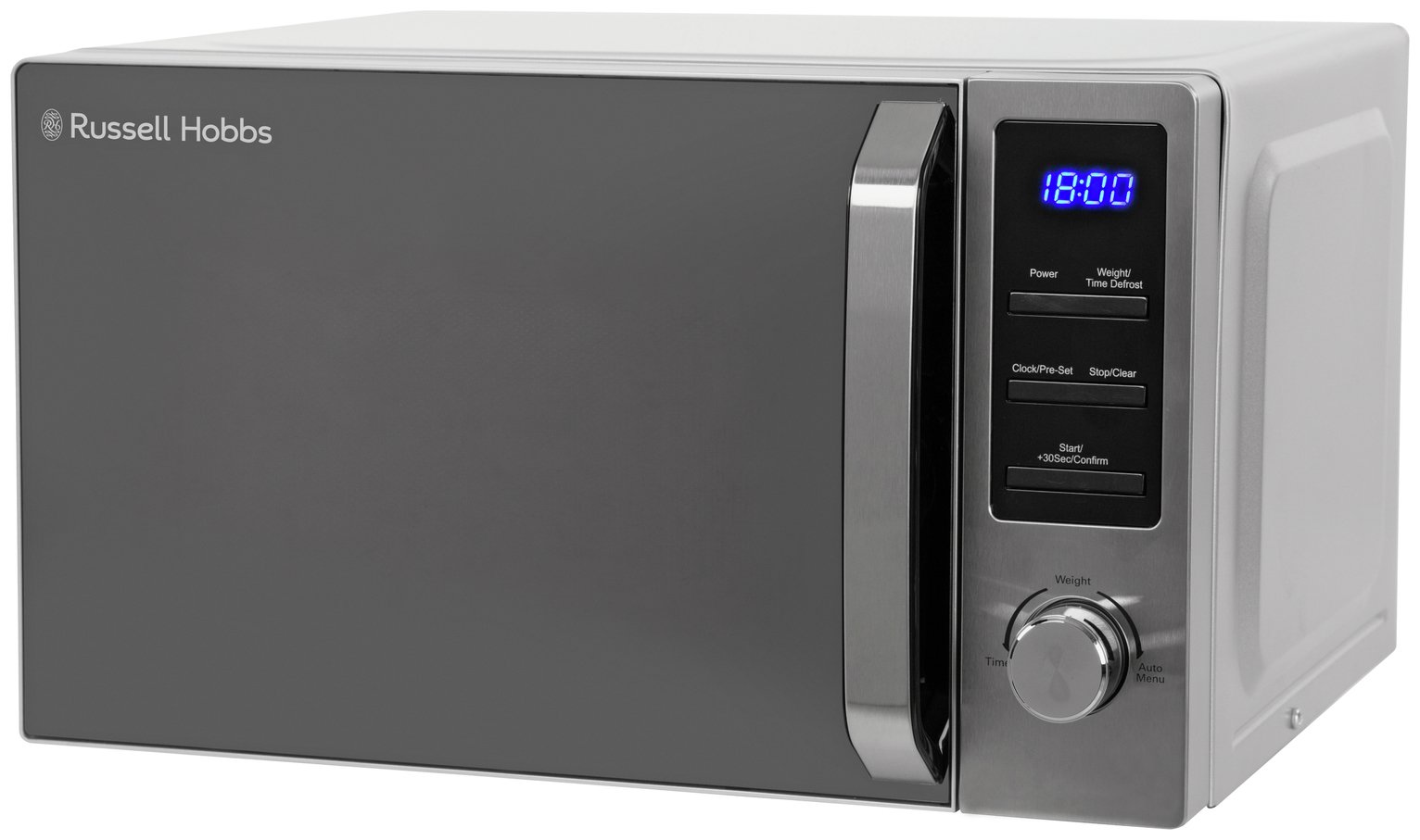 Russell Hobbs Buckingham 800W Compact Microwave S/Steel (9193200