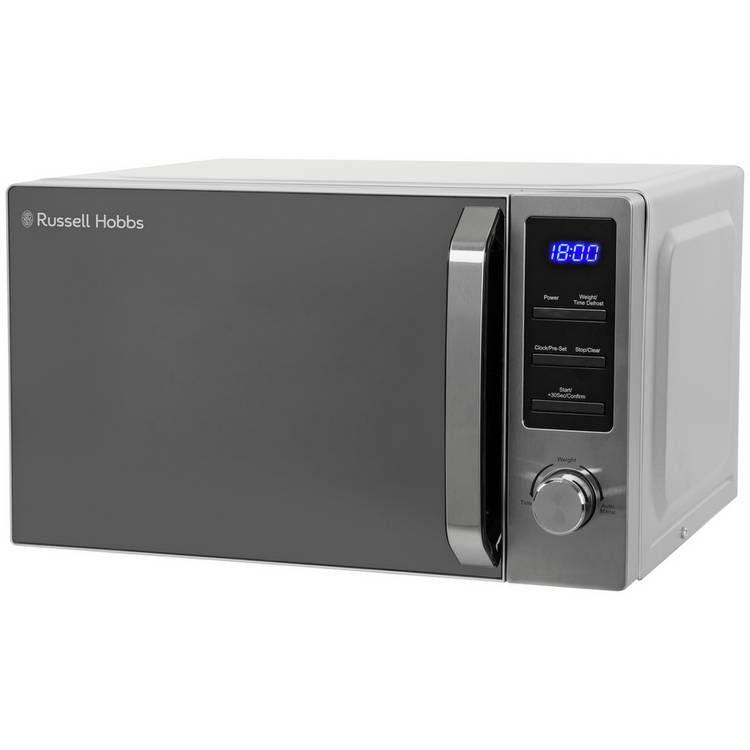 Russell Hobbs Buckingham 800W Compact Microwave - S/Steel 0