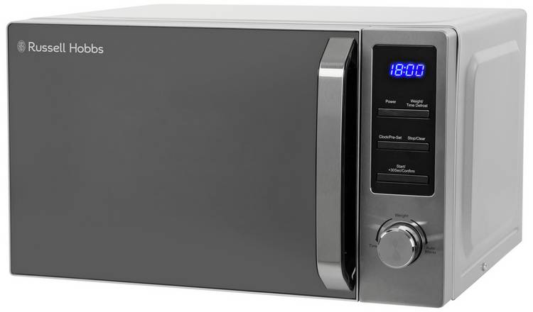 Russell Hobbs Buckingham 800W Compact Microwave - S/Steel