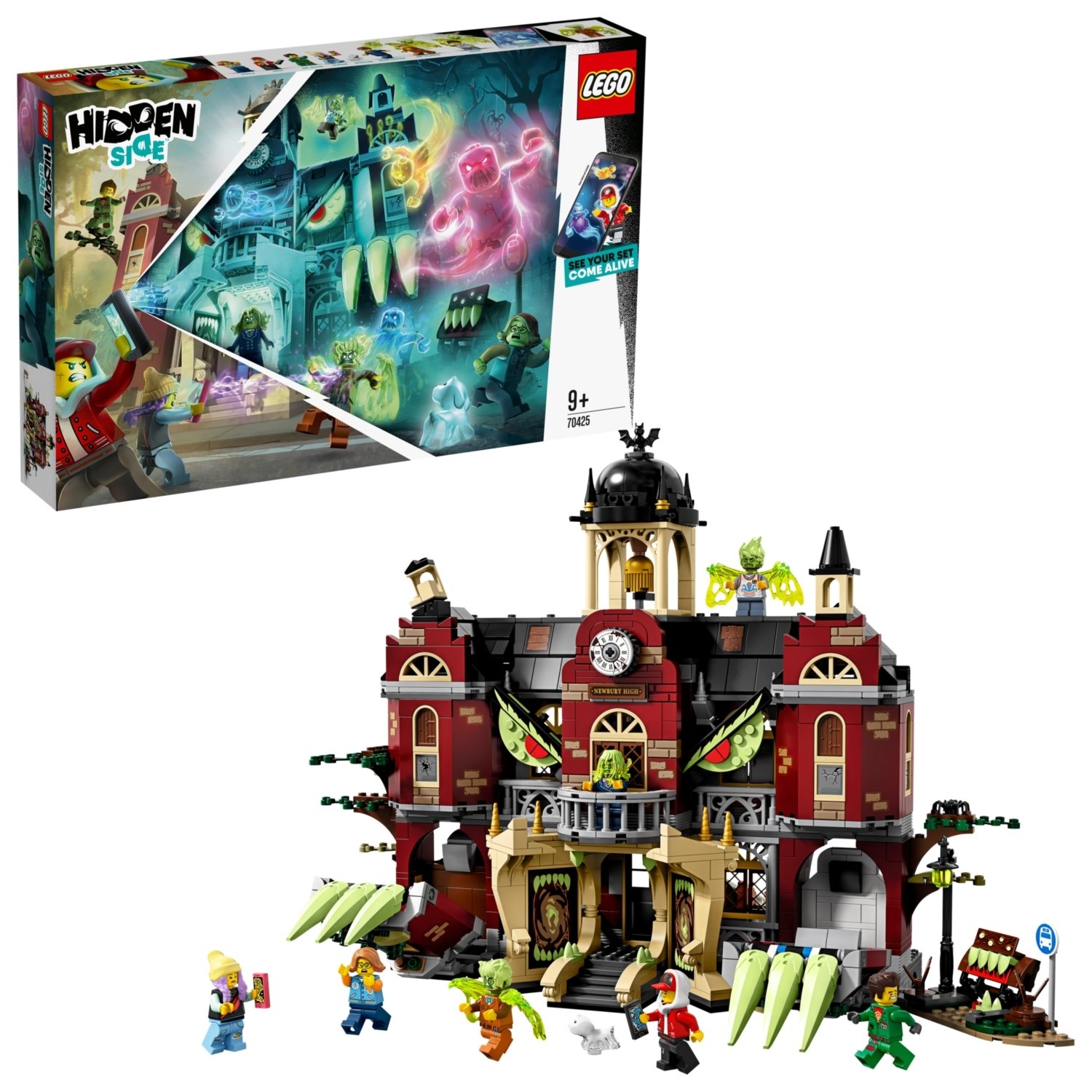 LEGO Hidden Side Haunted High School with AR Game Set-70425