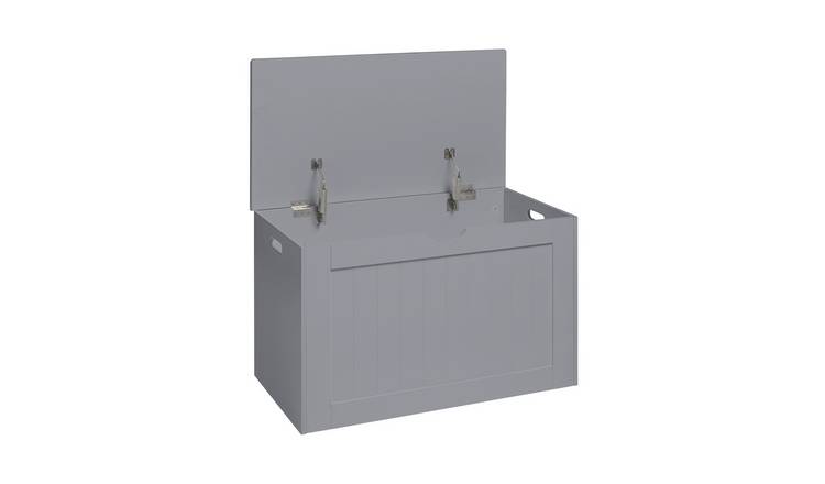 Grey shaker blanket box new arrivals