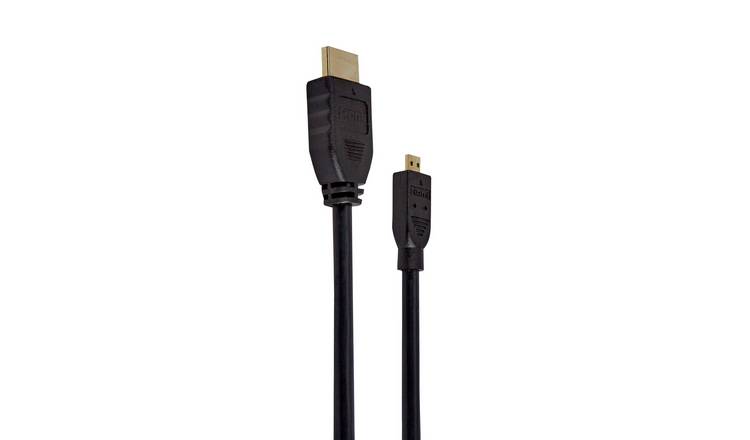 CABLE, MICRO HDMI-HDMI PLUG, 1M, BLK