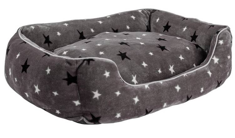 Buy Stars Plush Square Bed Extra Large Dog beds Argos