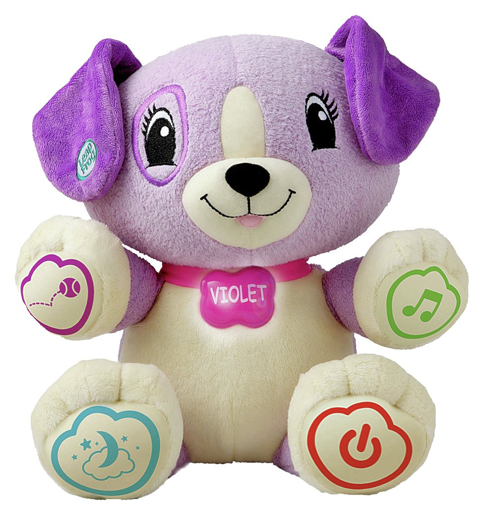 violet teddy bear