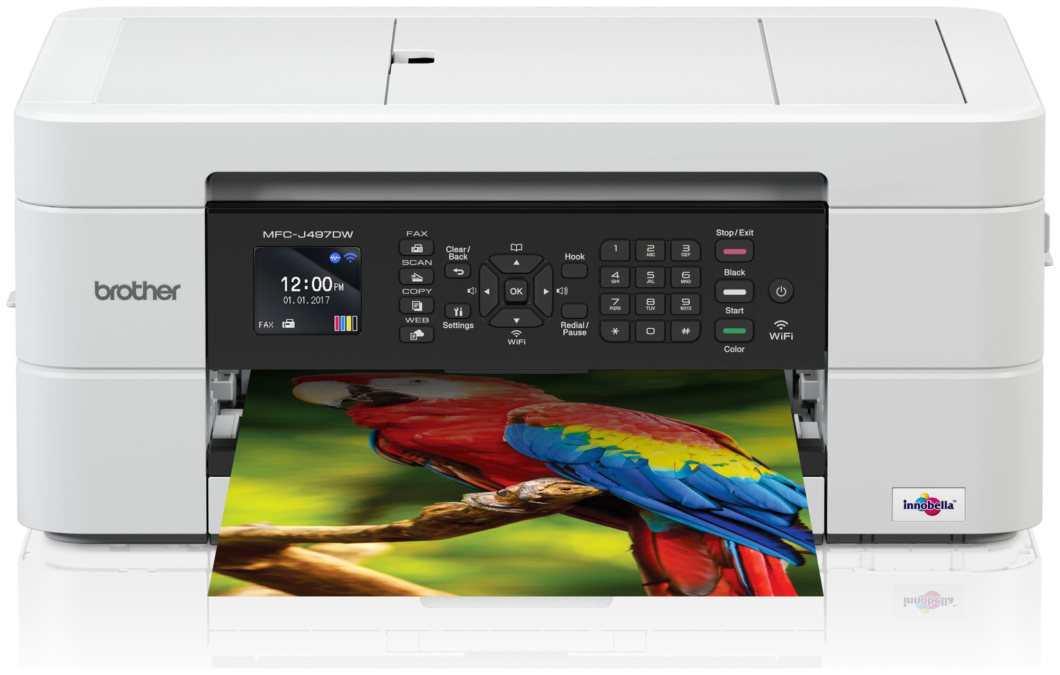 Brother MFC-J497DW Wireless Inkjet Printer