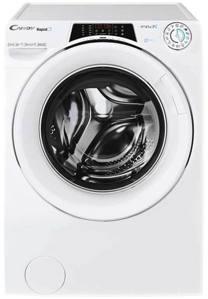 Candy Rapido RO16106DWHC7 10KG 1600 Spin Washing Machine (9194261 ...