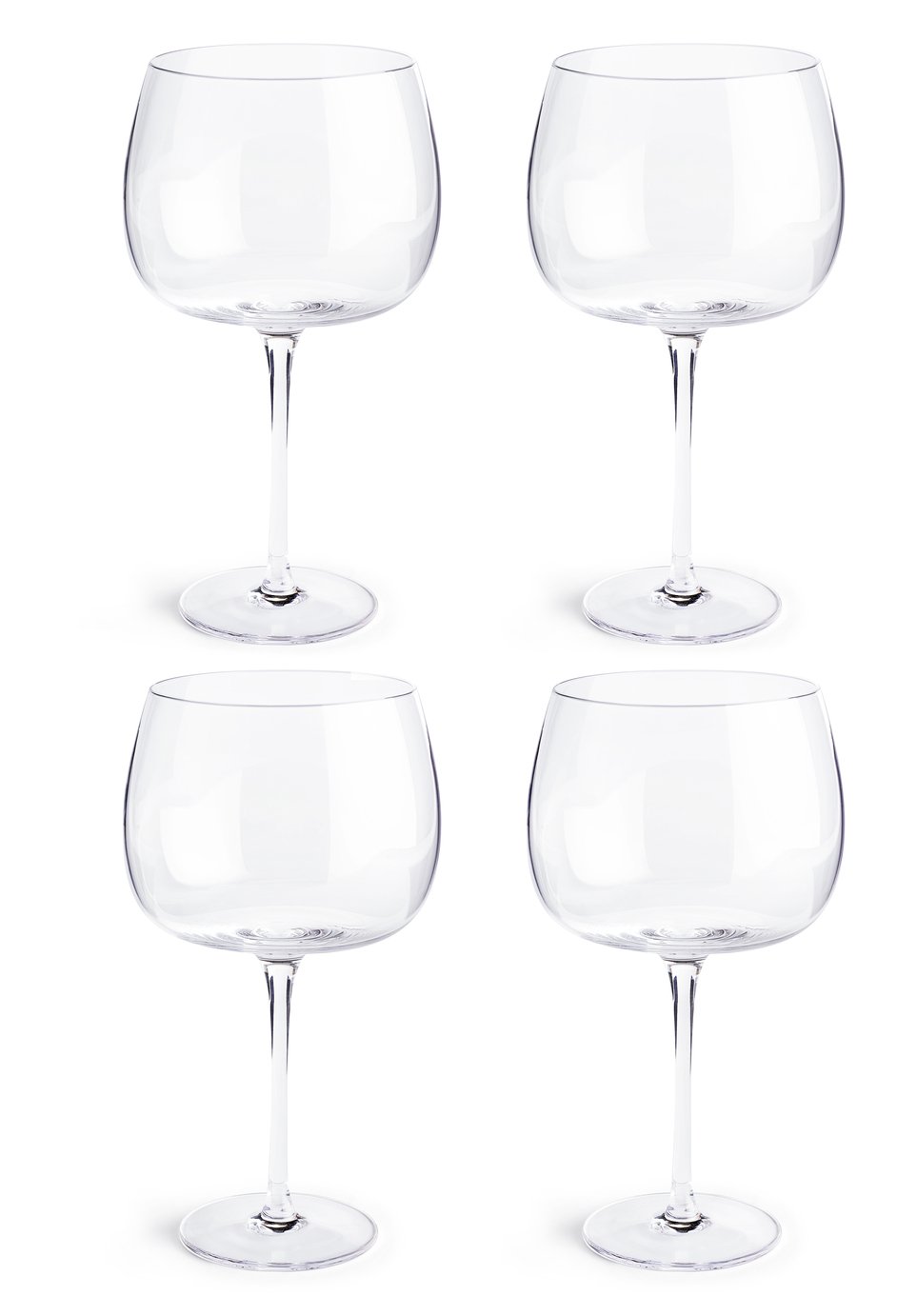 Habitat Apple Set of 4 Gin Glasses