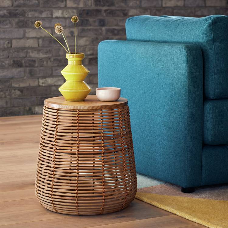 Habitat Hazel Side Table - Natural 0