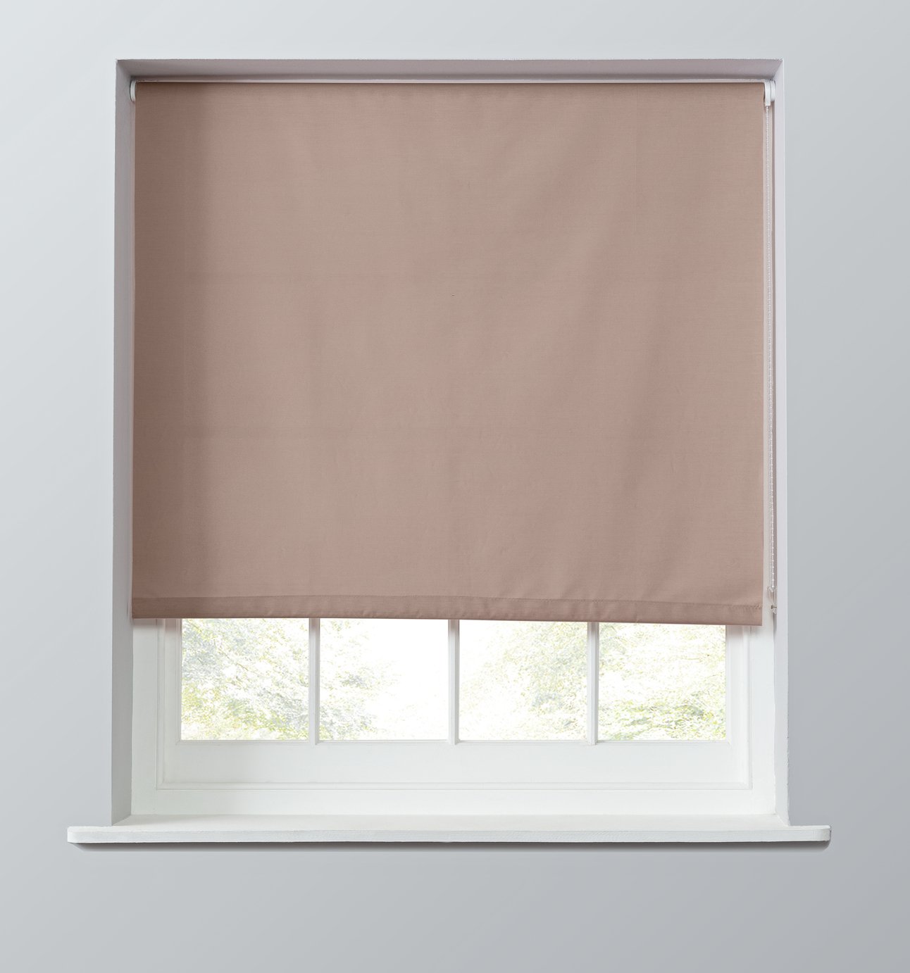 Argos Home Blackout Roller Blind - 4ft - Blush