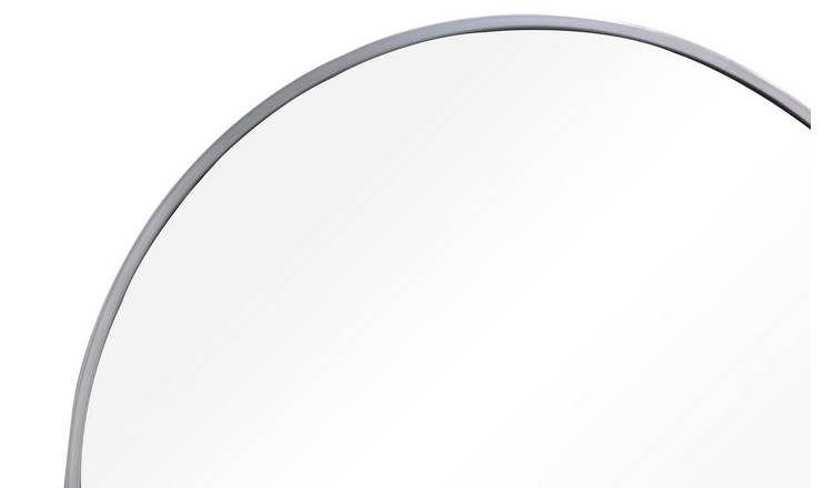 Round deals metal mirror